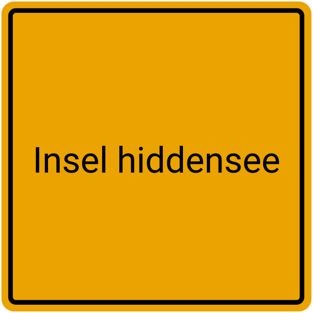 Meldebestätigung Insel Hiddensee